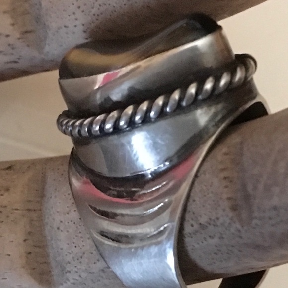 COPY - 925 Men’s silver ring. - Picture 3 of 10